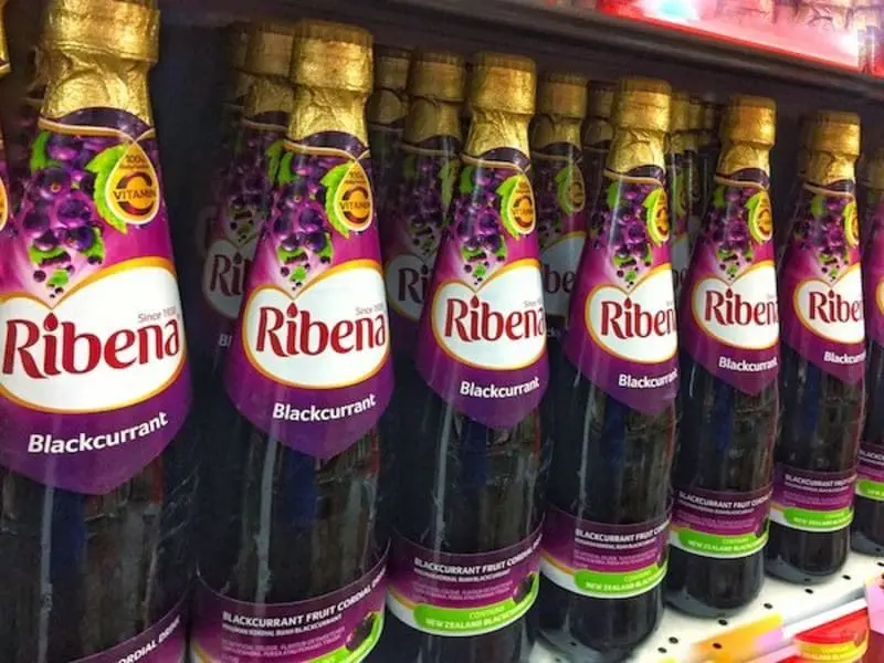 Ribena cordial