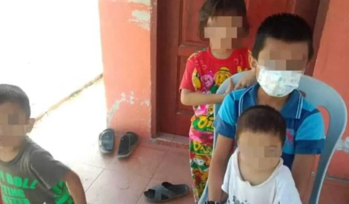 4 siblings abandoned at Perak Tengah District Administrative Complex