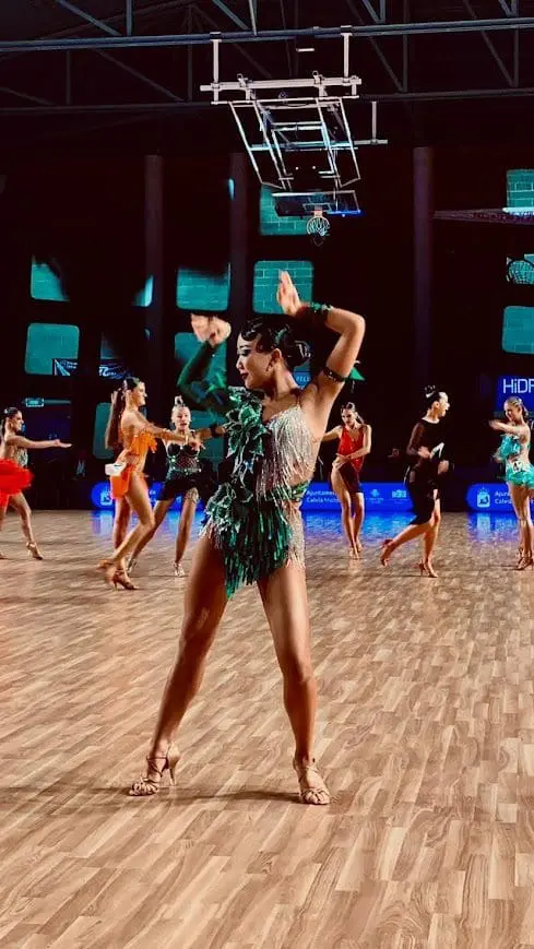 Cherry Yeo performing at the Mallorca Dance Festival (MDF) in Spain