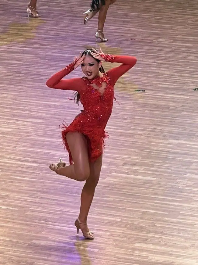 Cherry Yeo performing at the Mallorca Dance Festival (MDF) in Spain