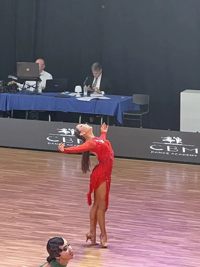 Cherry Yeo performing at the Mallorca Dance Festival (MDF) in Spain