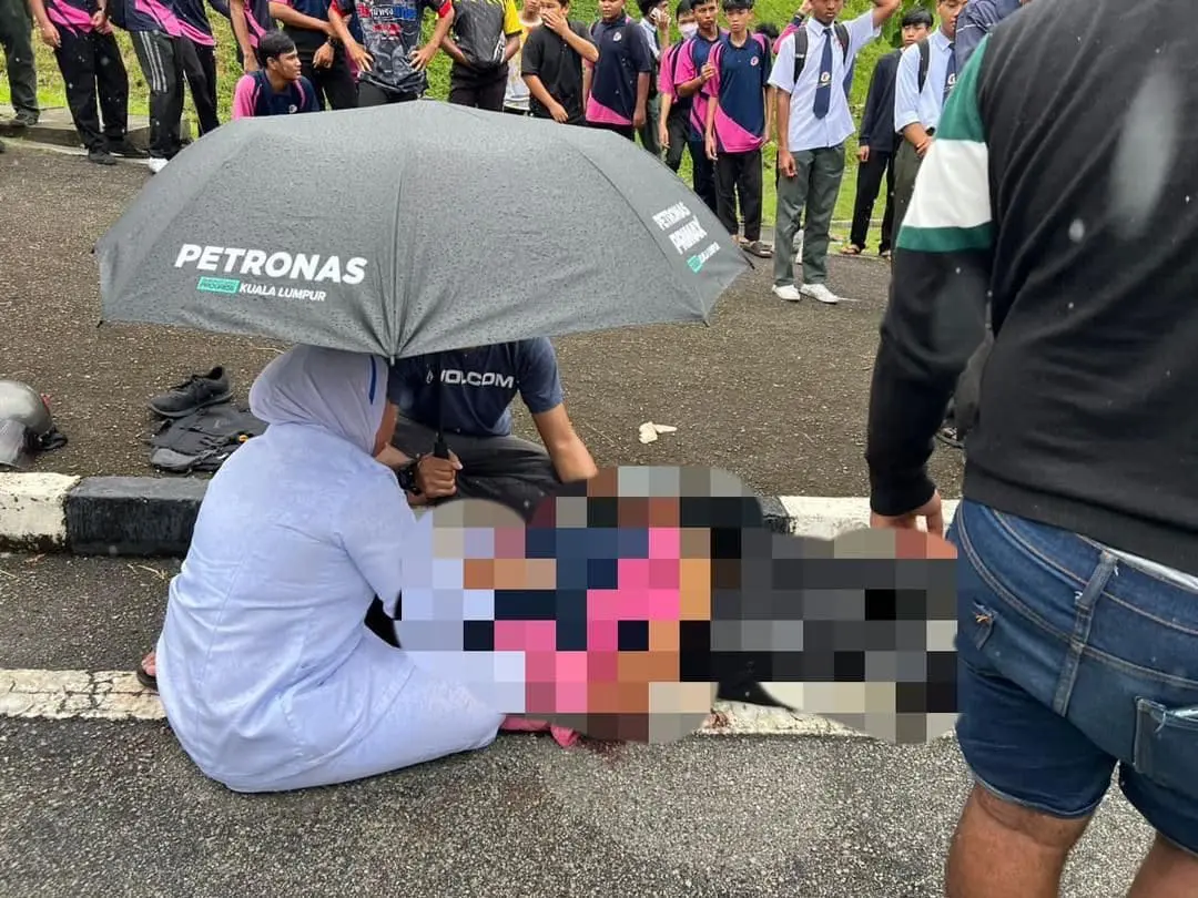 17yo Muhammad Zaharif Affendi Muhd Zamrie dies after rammed from behind by police officer