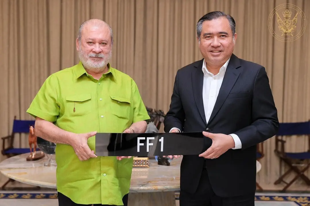 YDPA buys 'FF1' license plate