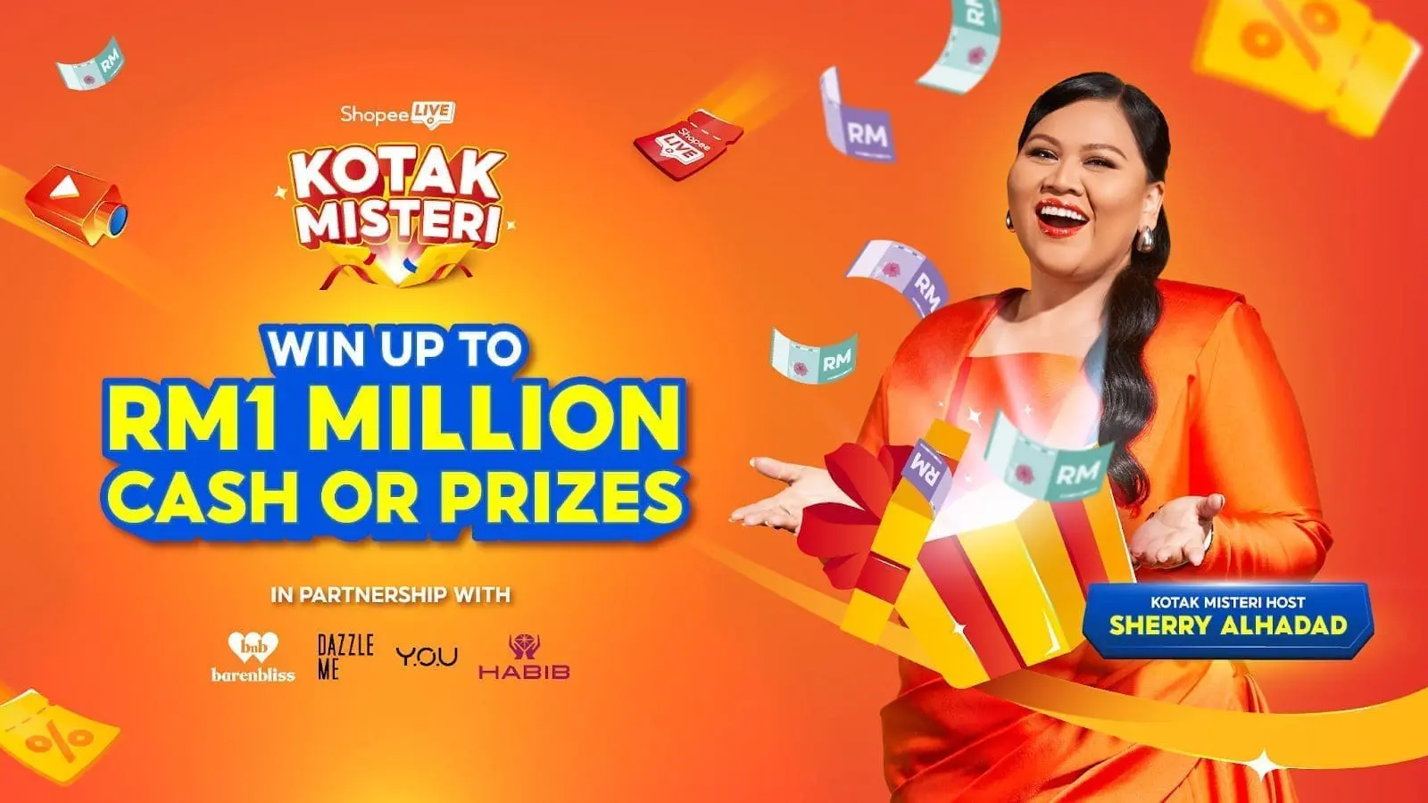 Shopee 11.11 Big Sale 1M Cash prizes