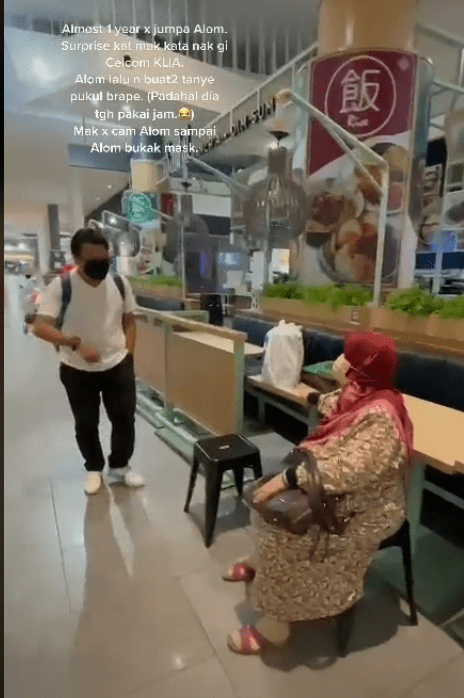 Mother couldn't recognise her son