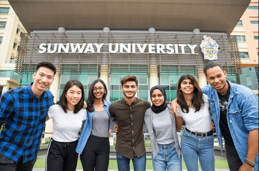 Sunway University students