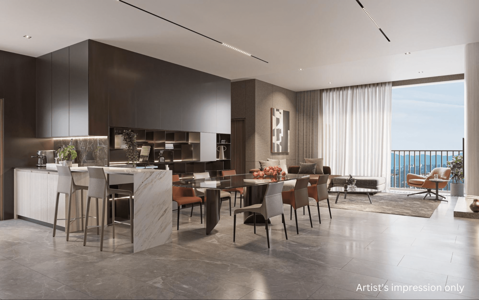 The Atera living hall