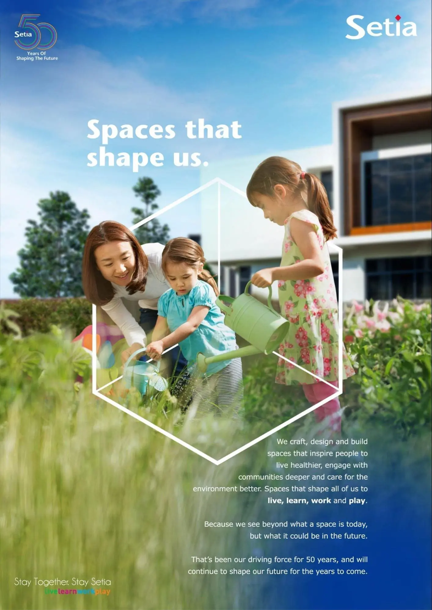 setia 50th anniversary event poster