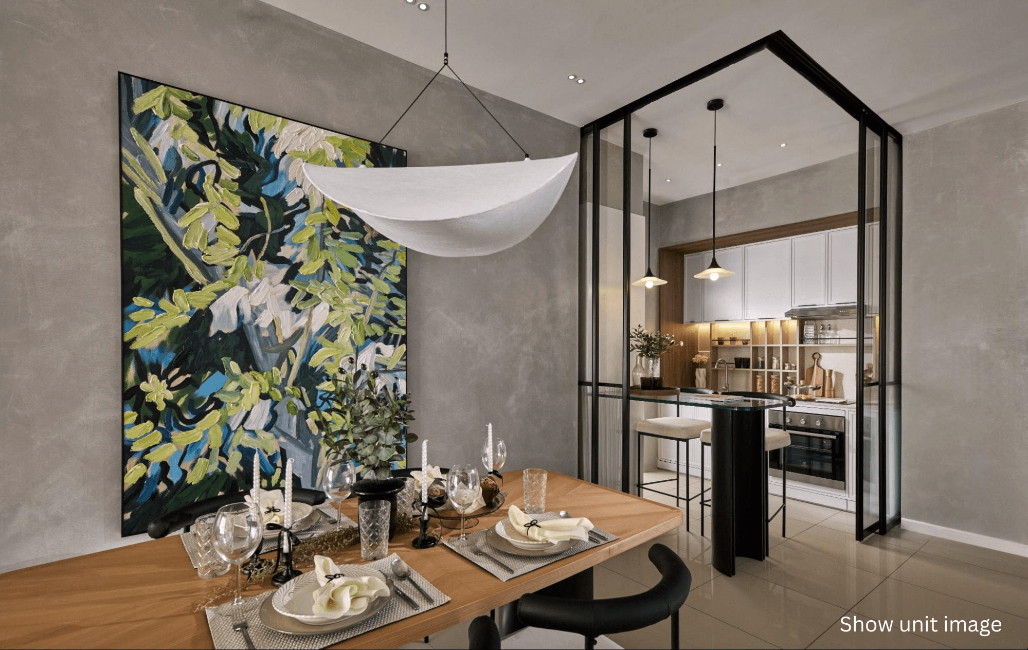 The Atera dining room