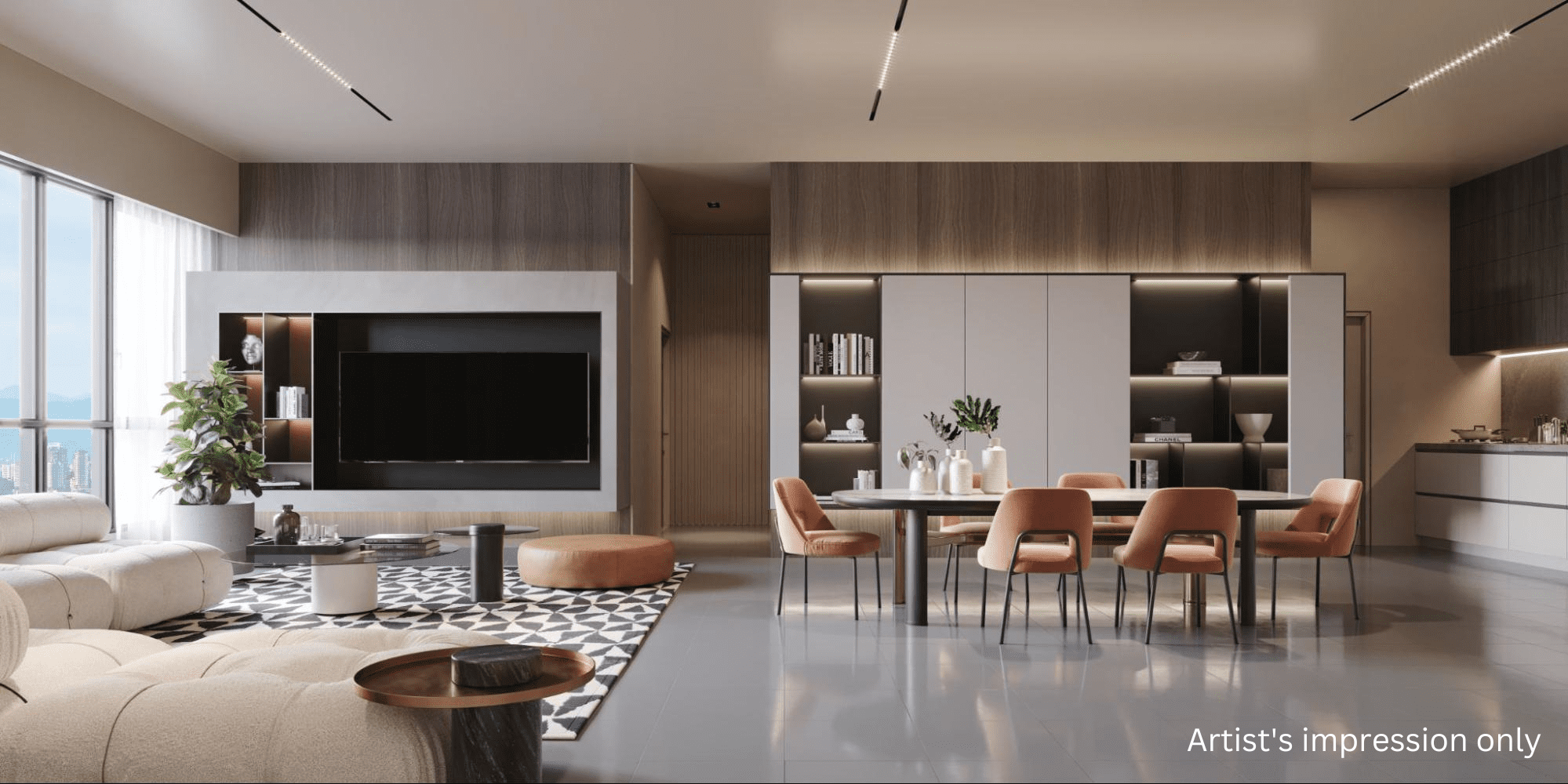 The Atera living hall