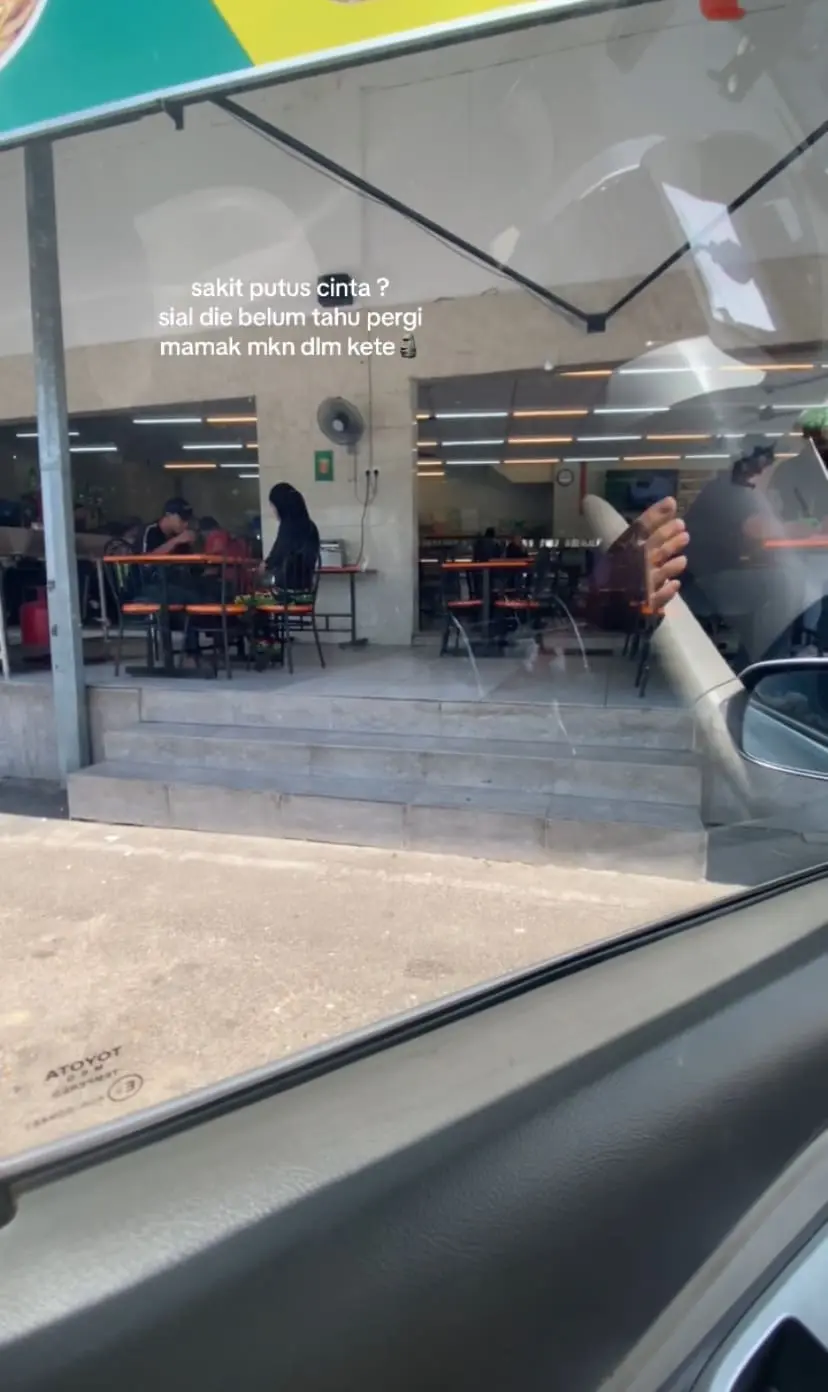 Diners eating at mamak