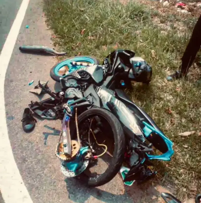 Motorcycle accident
