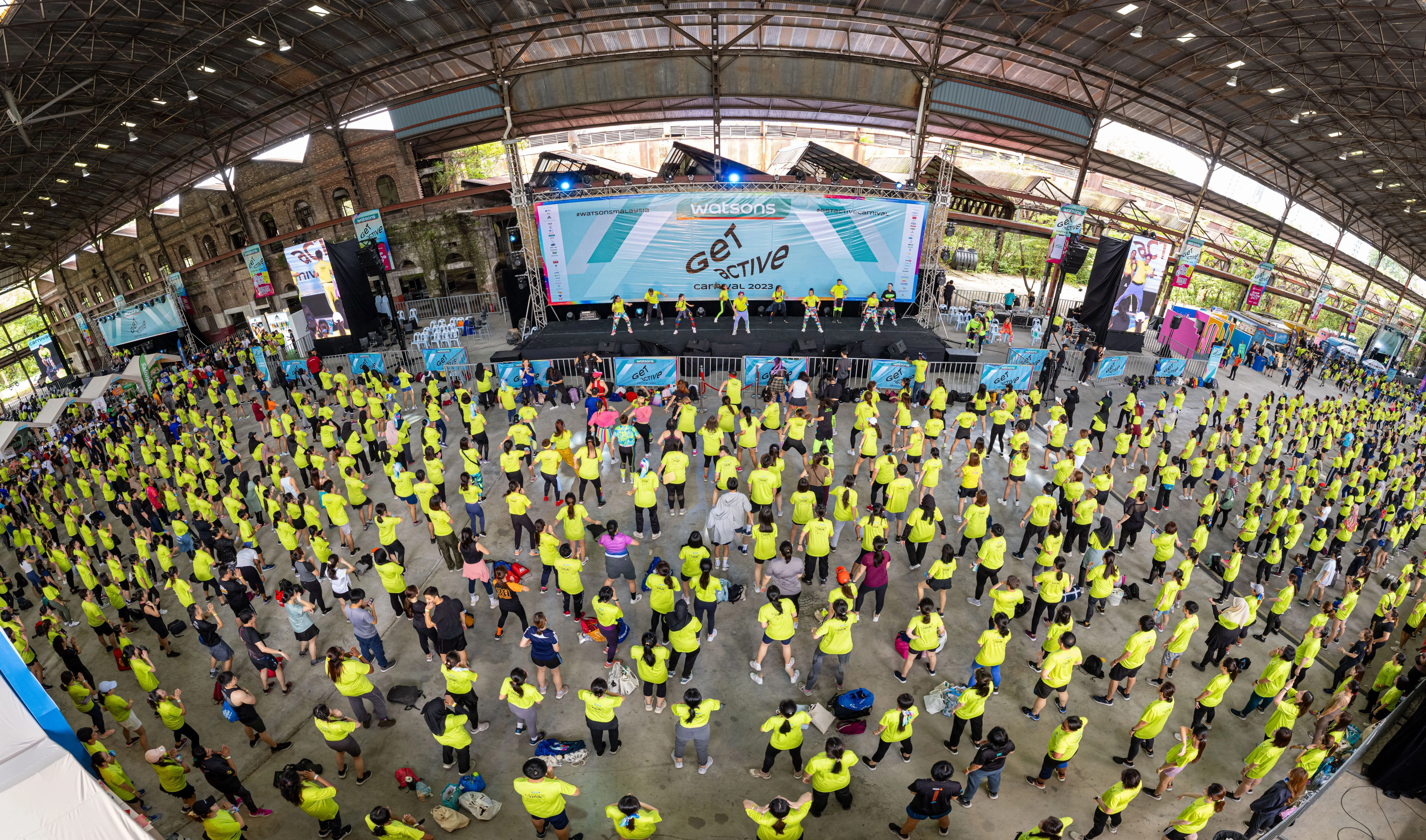 Participants of Watsons Get Active Carnival