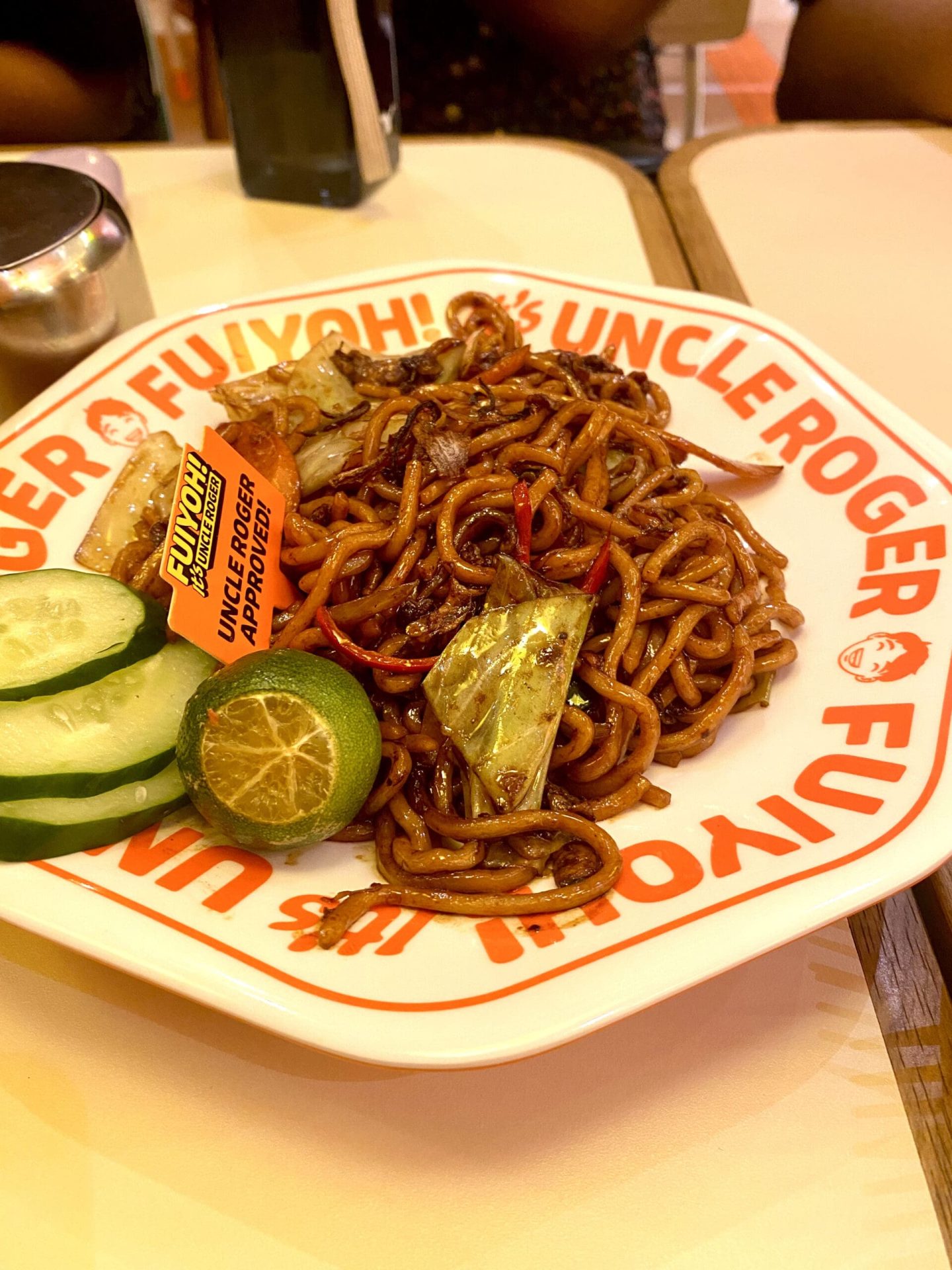 EGG FRY NOODLE - UNCLE ROGER RESTAURANT