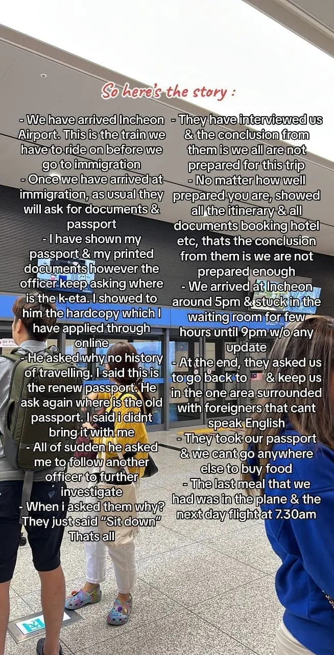 Malaysian Woman Sent Back Home From S.Korea For Not ‘Being Prepared Enough’ 