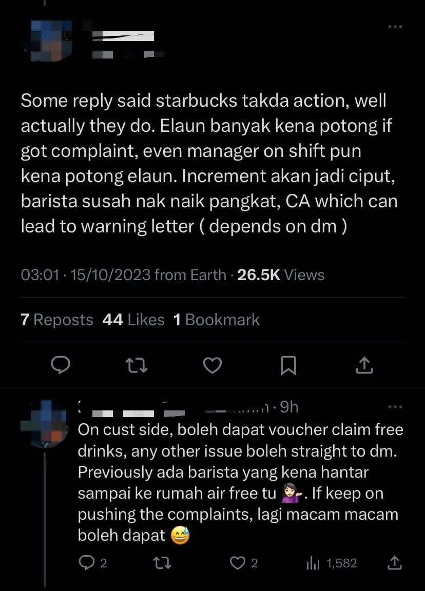 M'sian Claims Starbucks Barista Insisted On Him Speaking Malay Instead Of English - comment