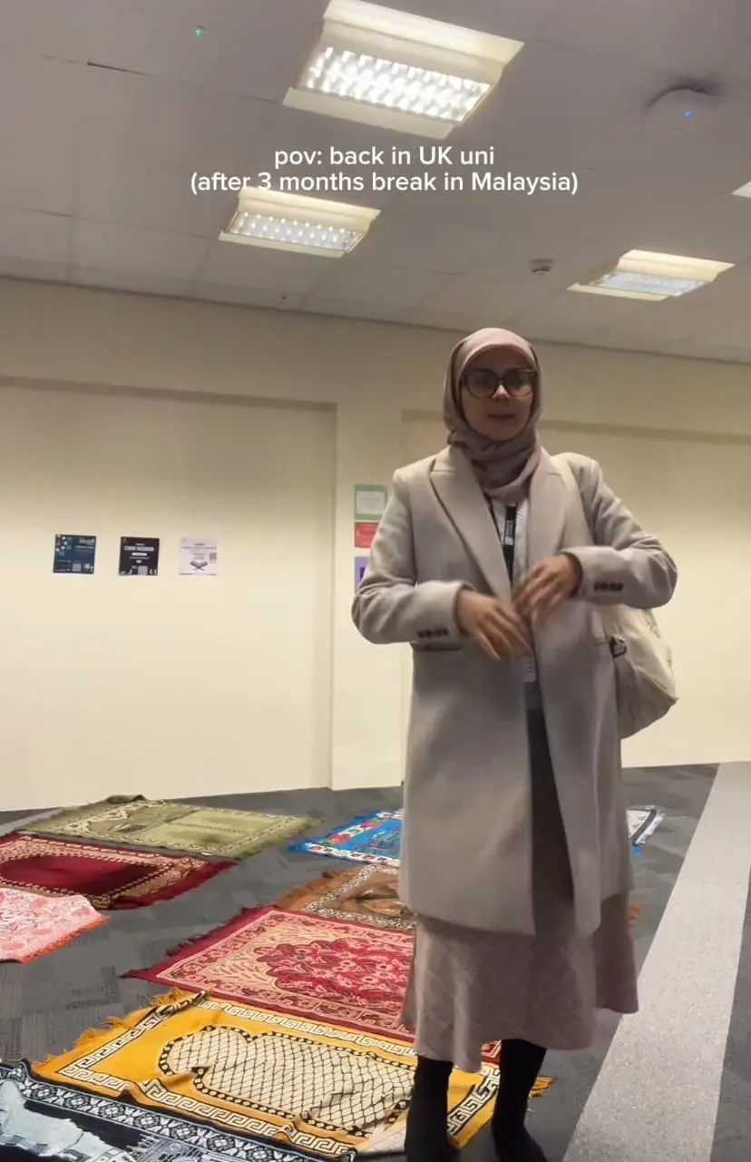 Izzah, Malaysian PhD student in the UK