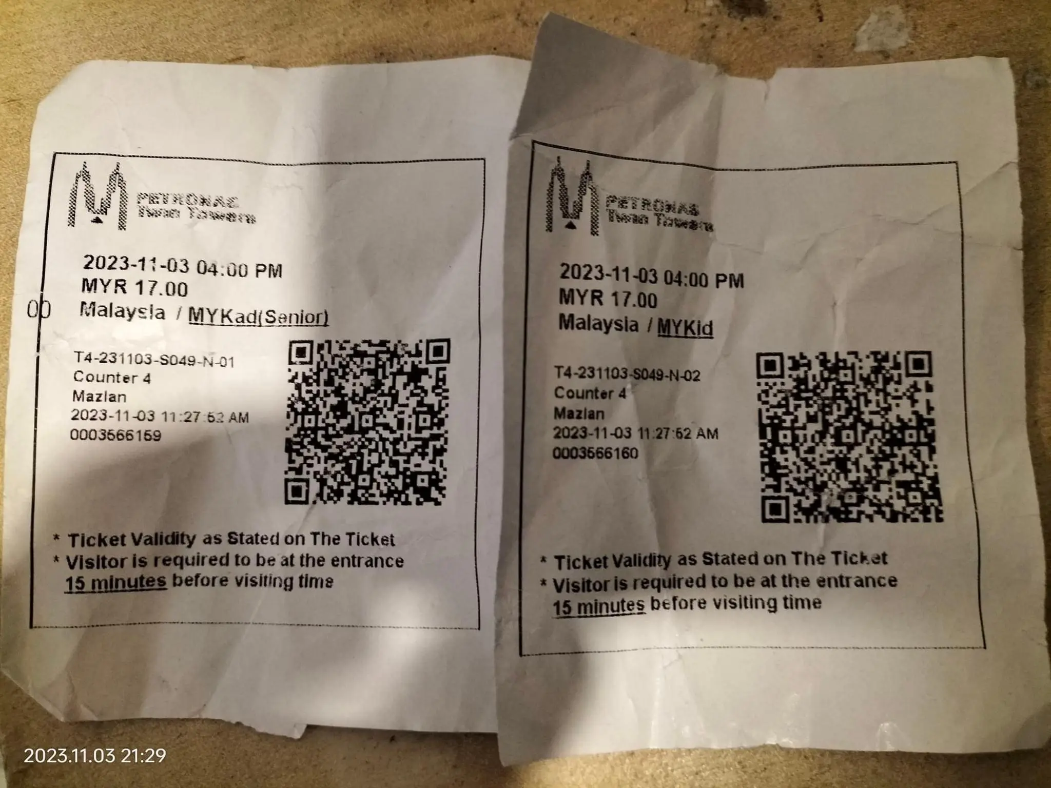 Petronas Twin Towers ties