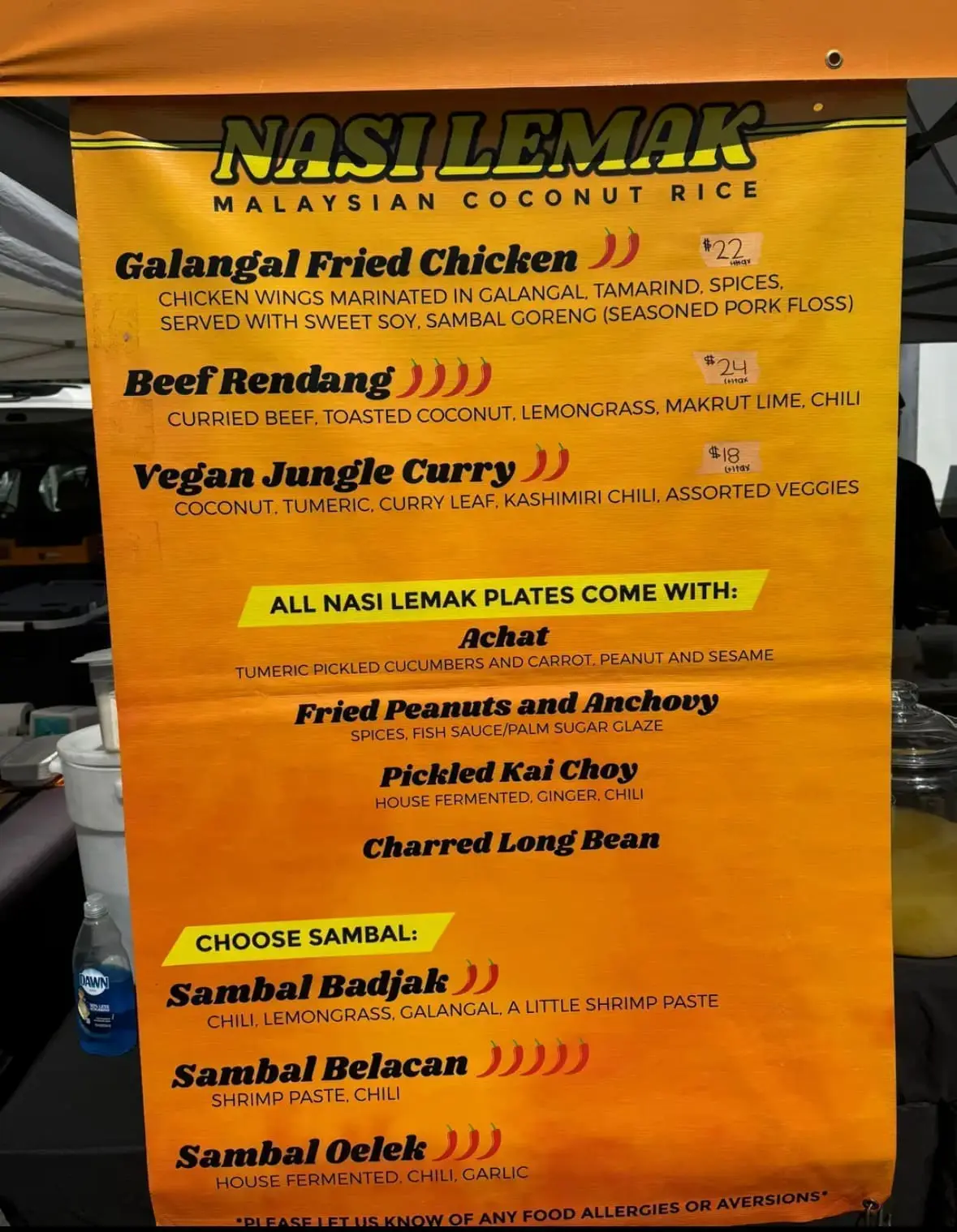 American Chef Serves Up Nasi Lemak With Acar & Pork Floss