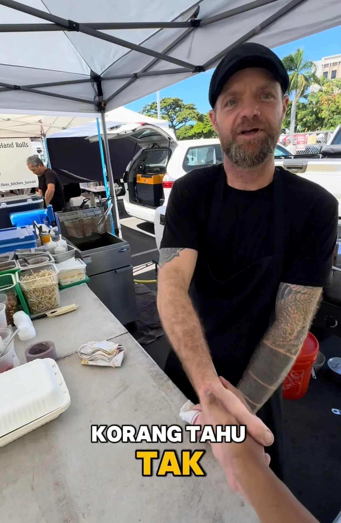 American Chef Serves Up Nasi Lemak With Acar & Pork Floss