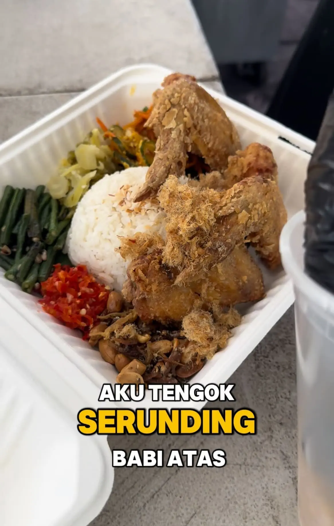 American Chef Serves Up Nasi Lemak With Acar & Pork Floss