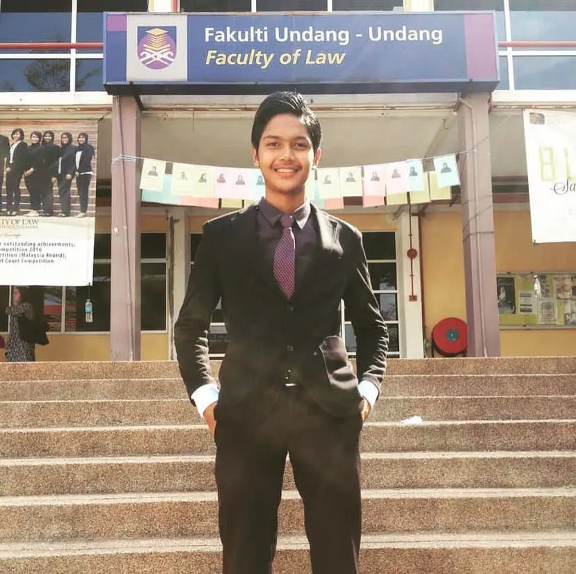 Aidil Akmal Sharidan, a lawyer and harumanis entrepreneur  at Law Faculty, UiTM Shah Alam