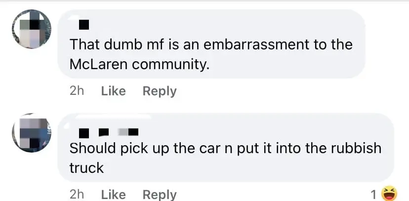 Mont Kiara Luxury Condo Resident Frustrated As McLaren Blocks Garbage Truck Entry - comment