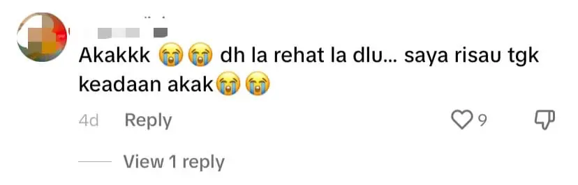 9-Month Pregnant M’sian Woman Runs Nasi Lemak Stall In Puchong, Says It Helps Her Forget The Pain - comment