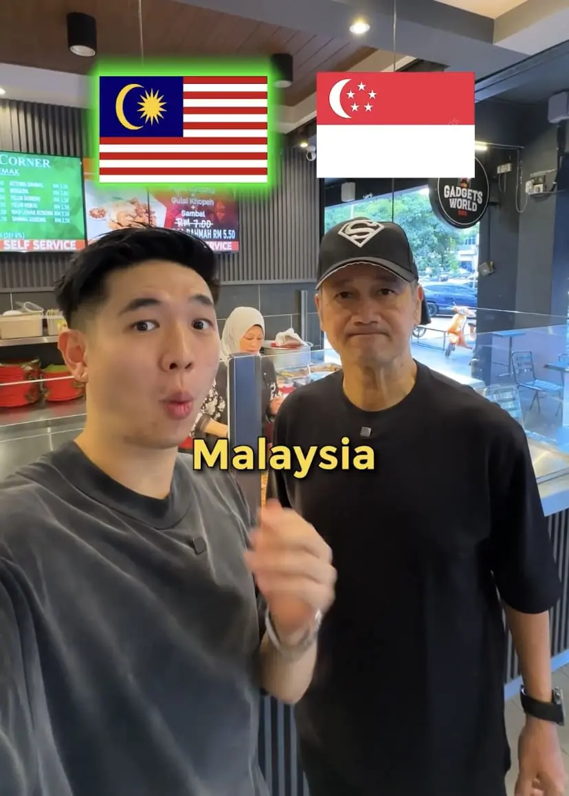 Pua Chu Kang, Gurmit Singh prefers Malaysian nasi lemak