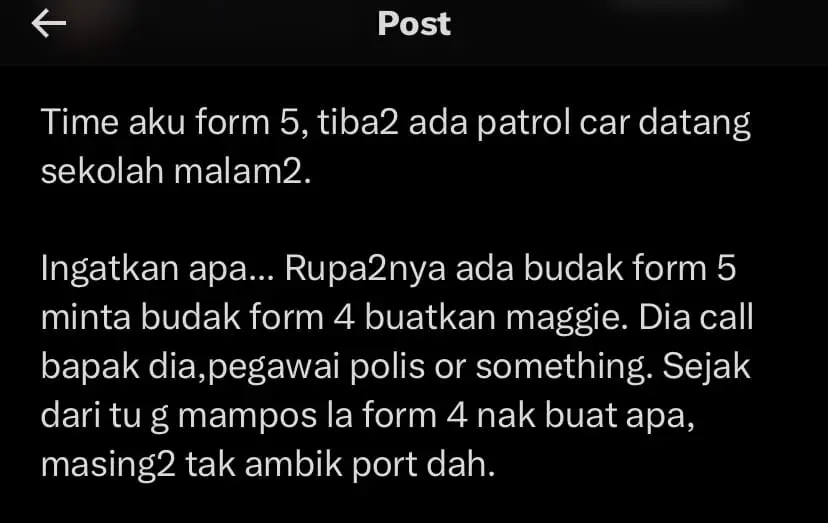 M'sian Recalls How A Senior Ordered A Junior To Make Instant Noodles For Him As A Way To 'Toughen Him Up'