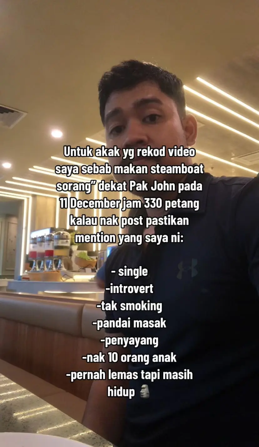 A screenshot of a man jotting down why he is a good partner 