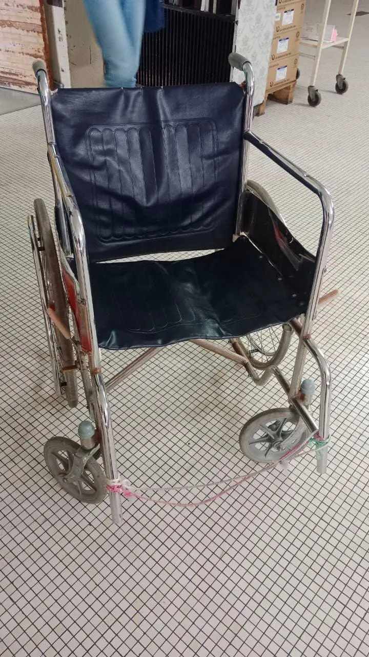 Deteriorating Wheelchair At Johor Hospital 