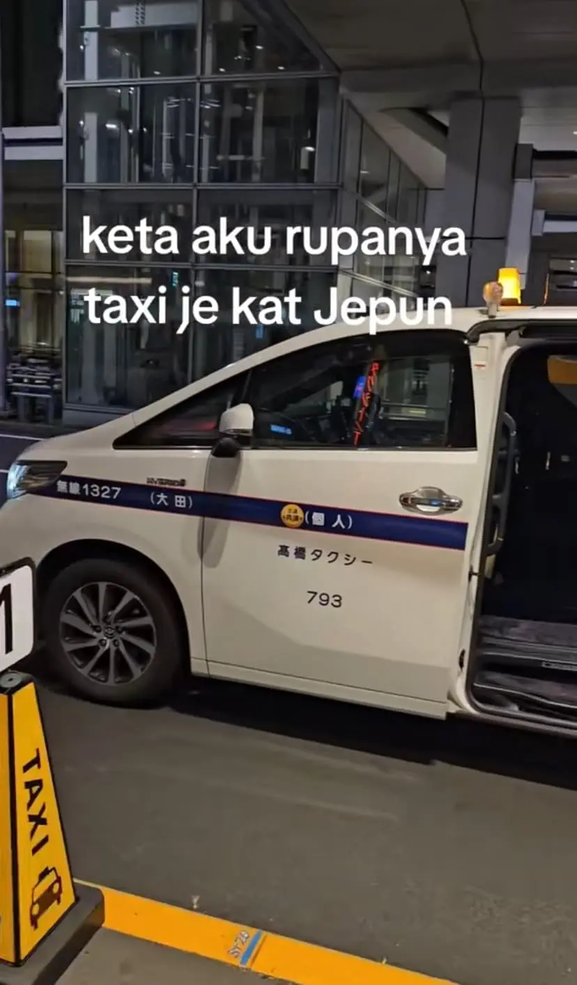 Toyota Alphard and Vellfire as taxis in Japan