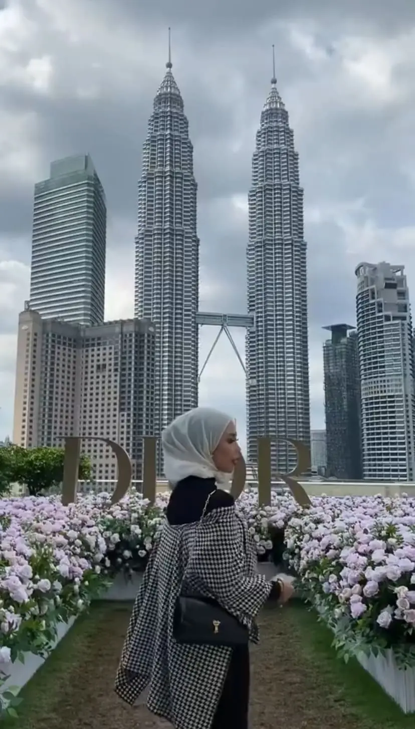 Nadzirah Ridzuan UiTM student at Dior KL