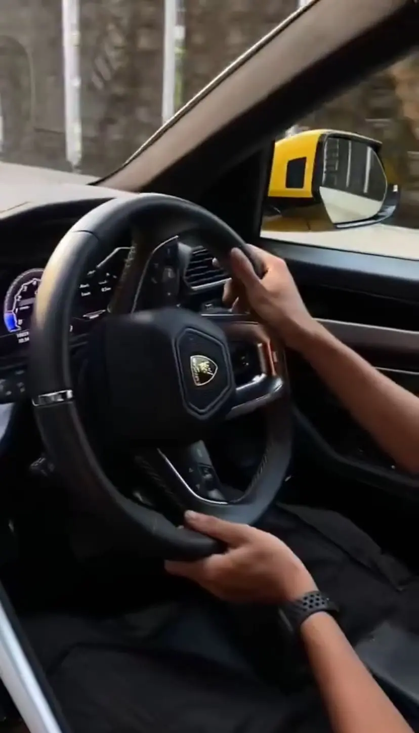 UiTM student Nadzirah Ridzuan drives Lamborghini
