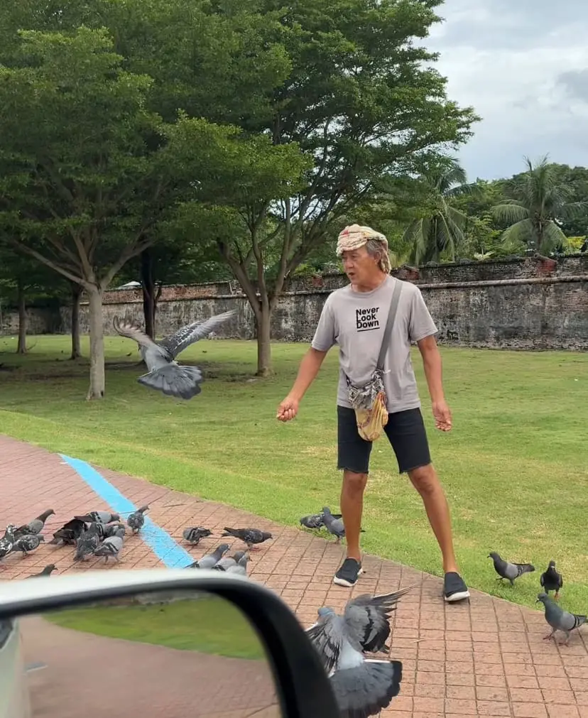 bird whisperer from Penang courtesy of @syafiqaziz79 from TikTok