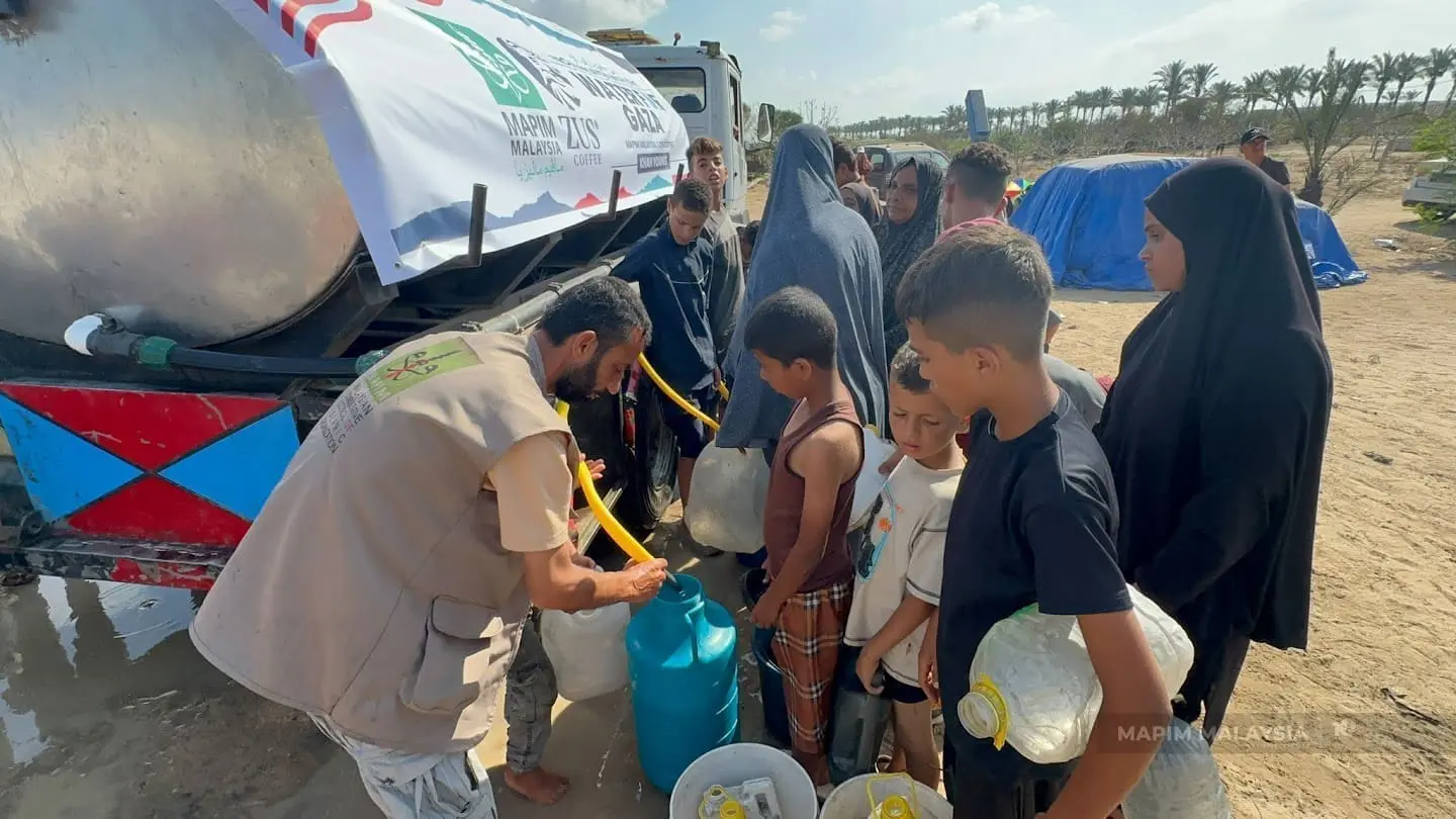 ZUS Coffee and MAPIM help Gaza 2024