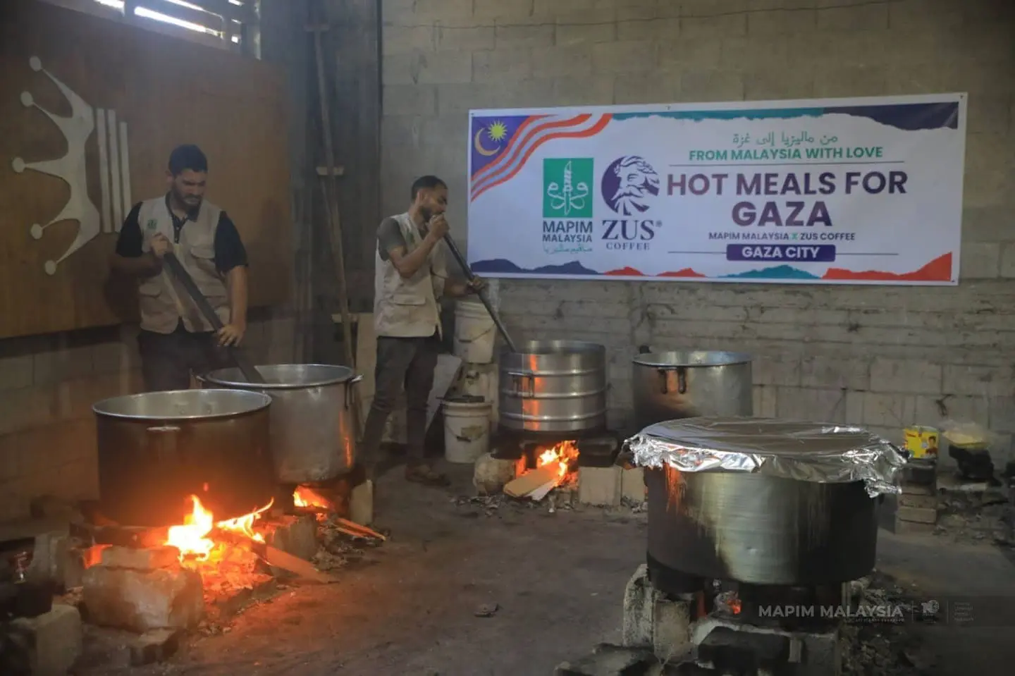 ZUS Coffee and MAPIM help Gaza 2024