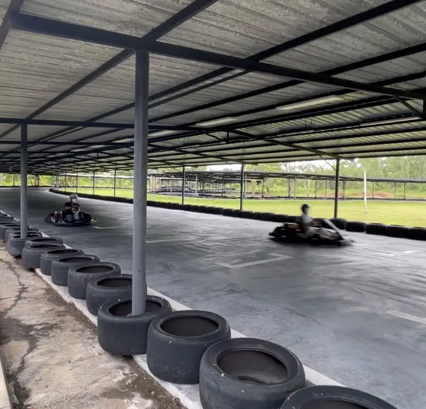 go-kart activity at Xpark PD, Negeri Sembilan