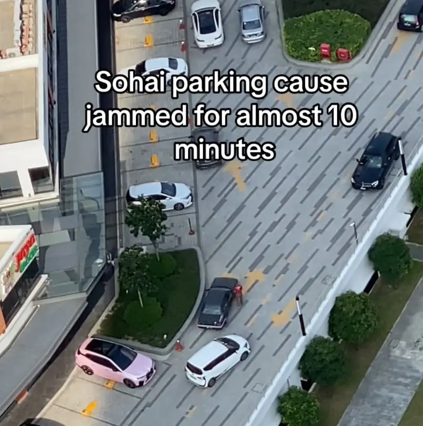 road got blocked at Bukit jalil - 9 July 2024