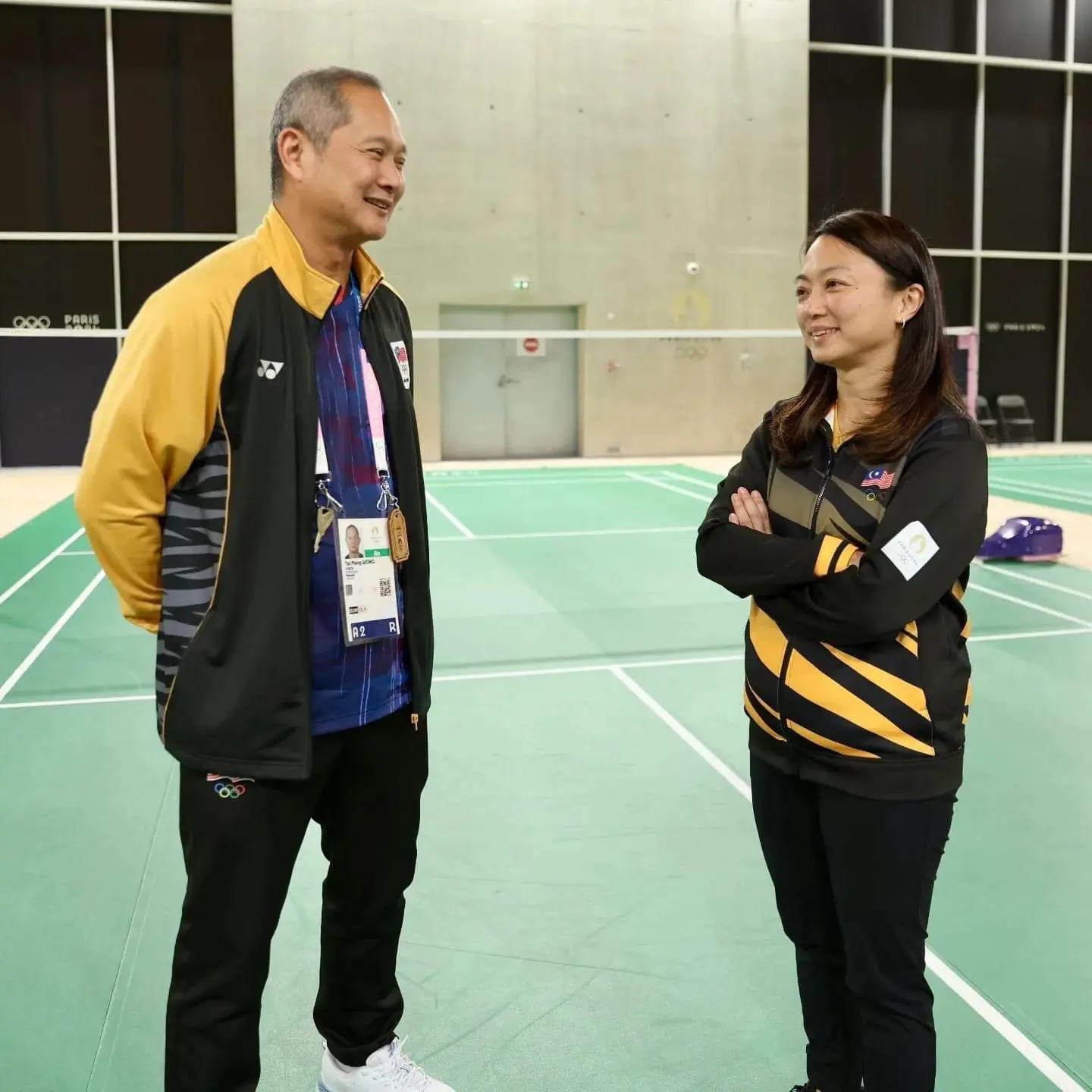 Hannah Yeoh and Wong Tat Meng