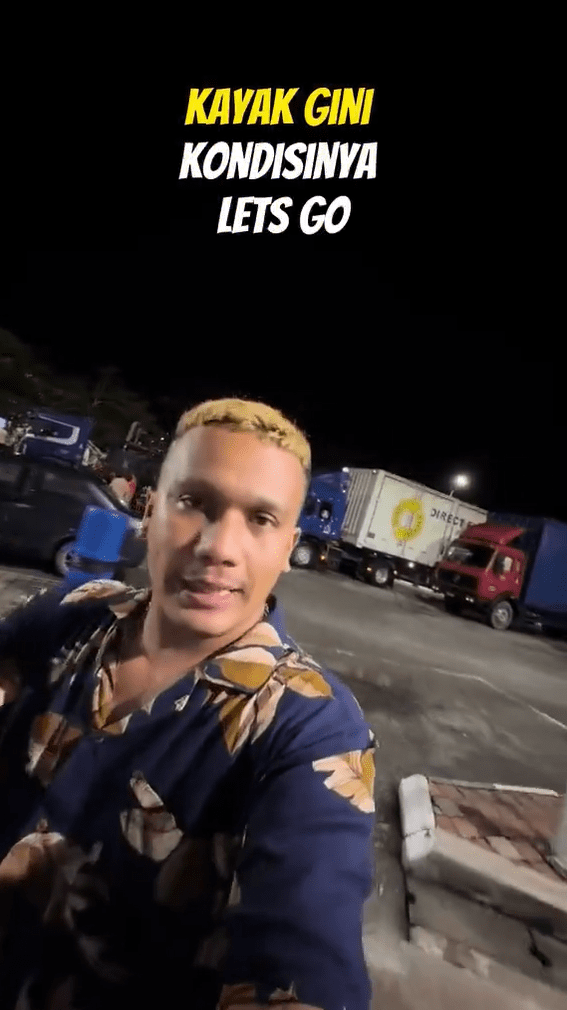 Indonesian man gives tour of M'sian toilet