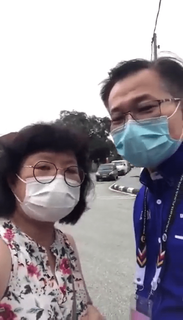 Karen and MCA's Daniel Ling