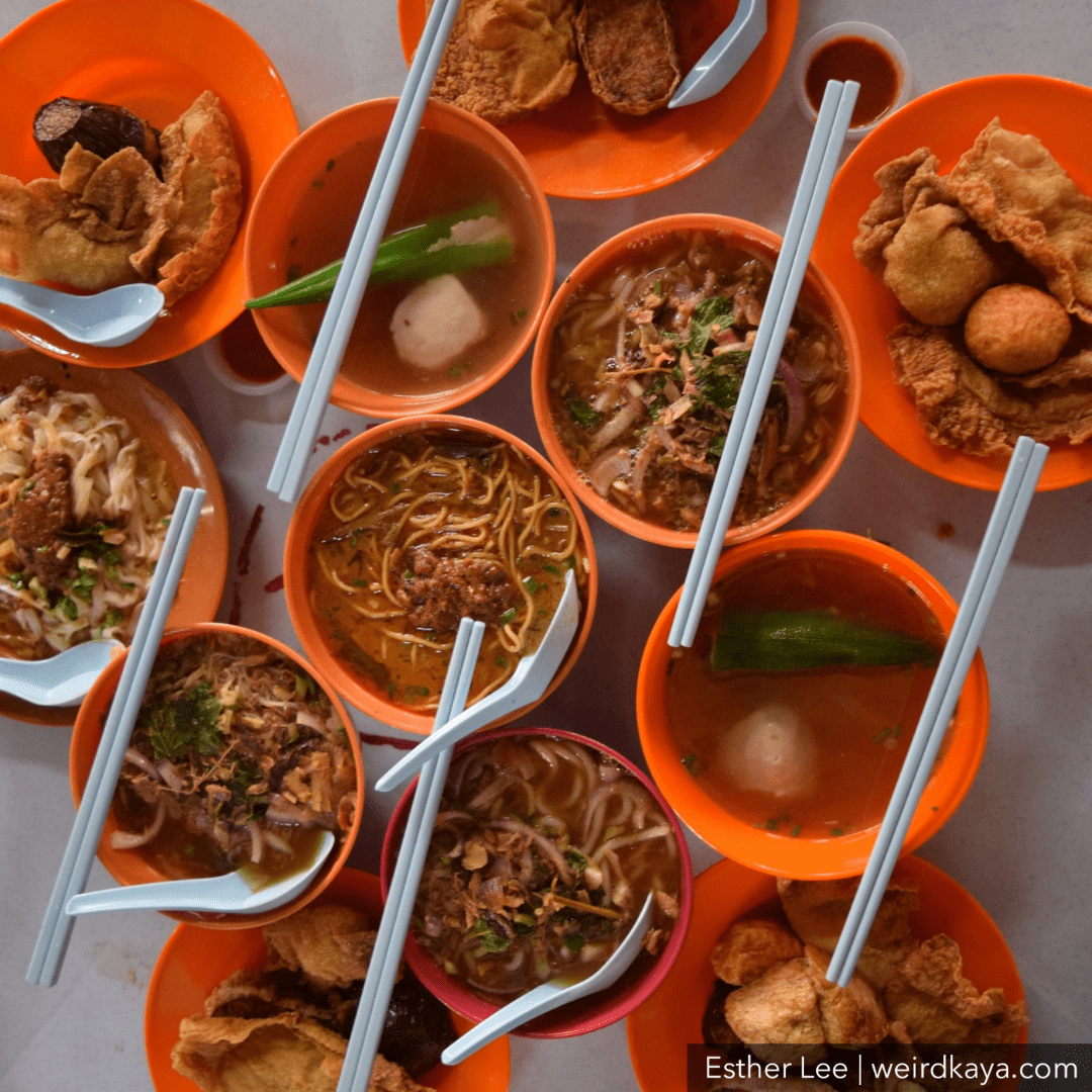 IPOH 大树头 curry mee yong tau foo