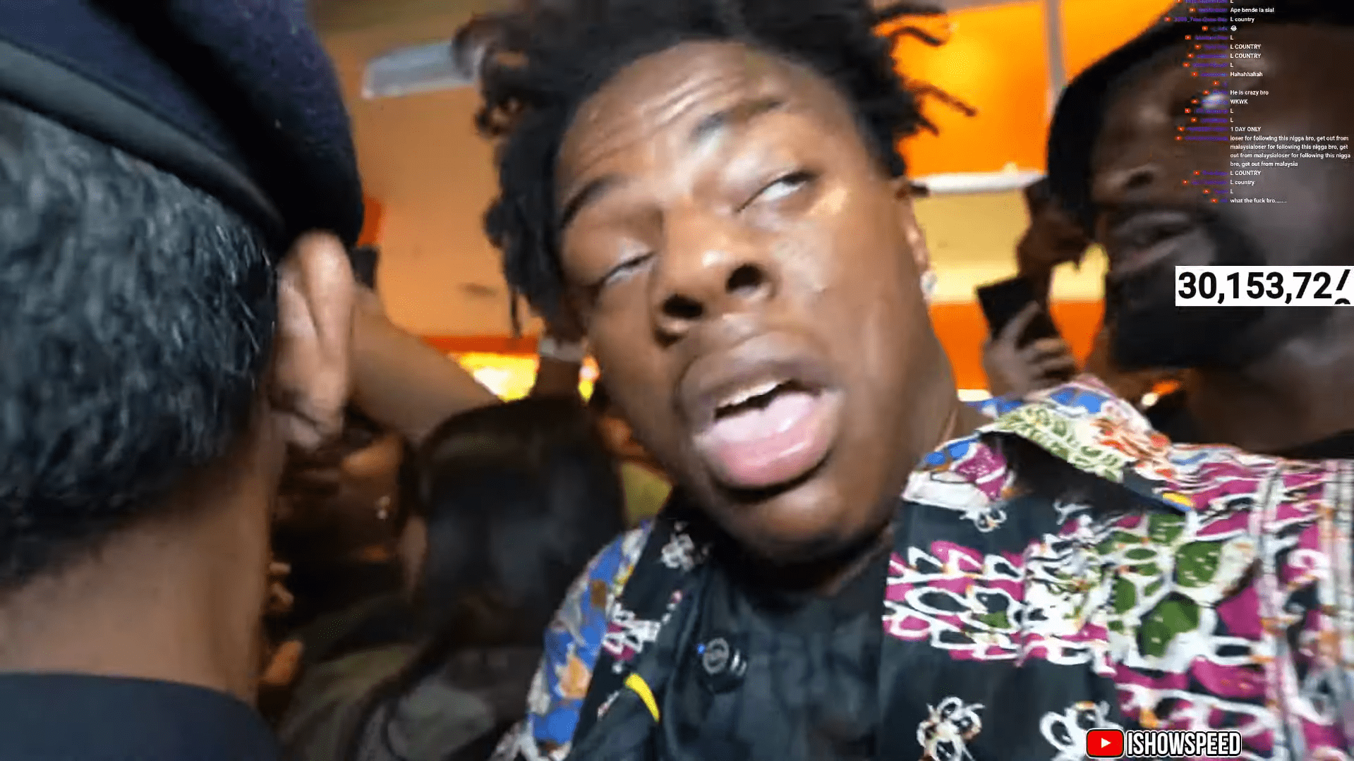 IShowSpeed about to pass out