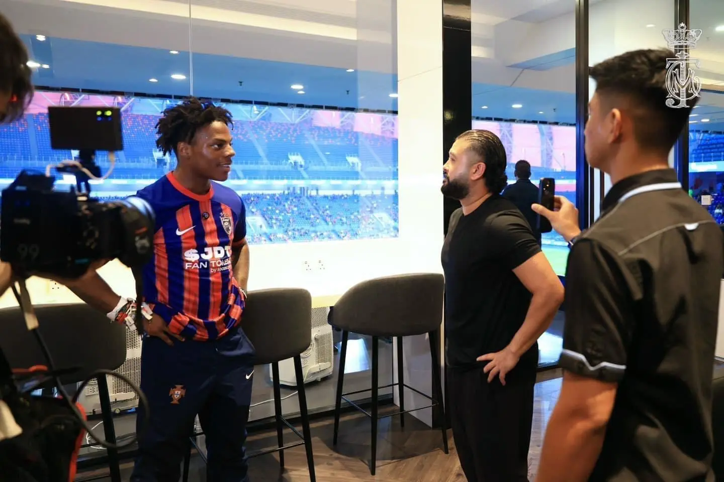 IShowSpeed and Johor prince