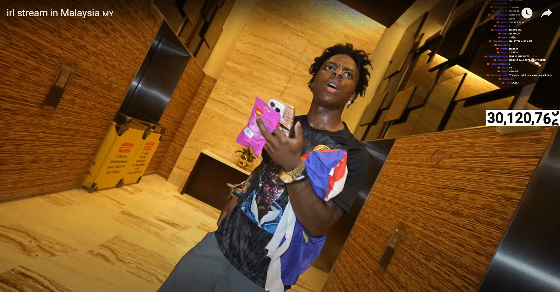 IShowSpeed getting mad