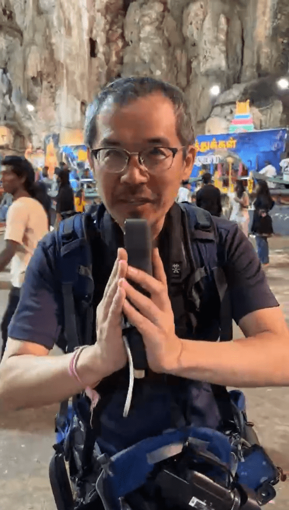 Japanese photographer says happy Thaipusam