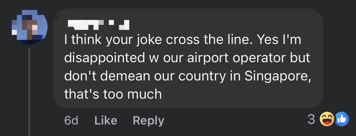 'Not Fit To Be M'sian!' — Comedian Jason Leong Makes Fun Of KLIA Leaking Incident, Netizens Divided comment 2