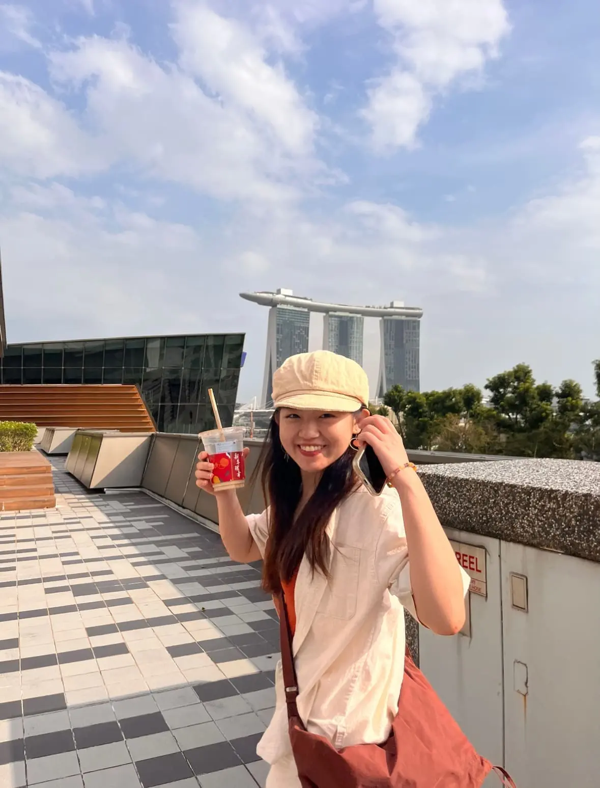 JC in Singapore Marina Bay Sands